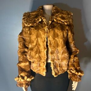 Women's Brown Mink Jacket